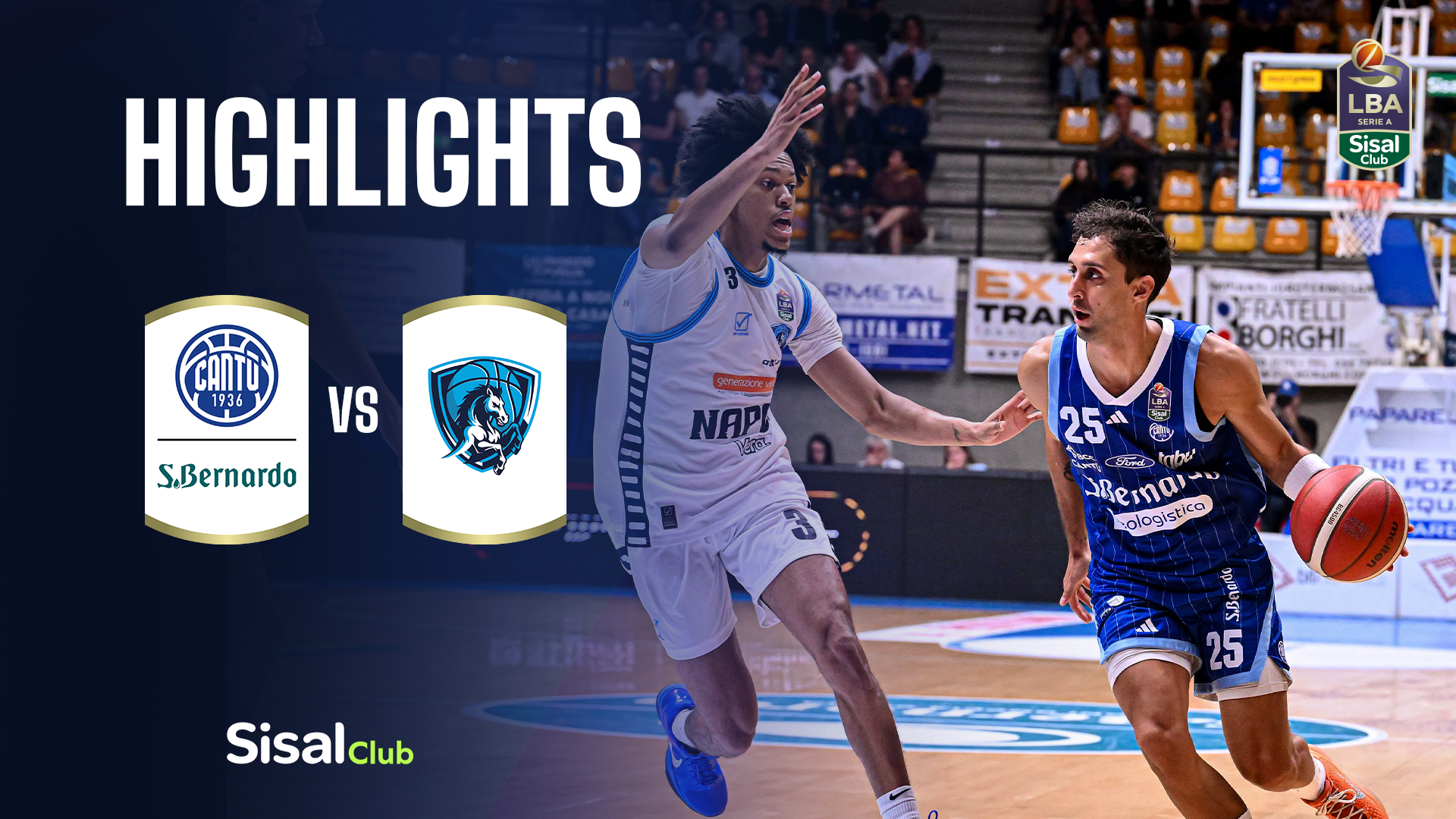 LBA | Video - Acqua S.Bernardo Cantù - Napoli Basketball | Highlights ...